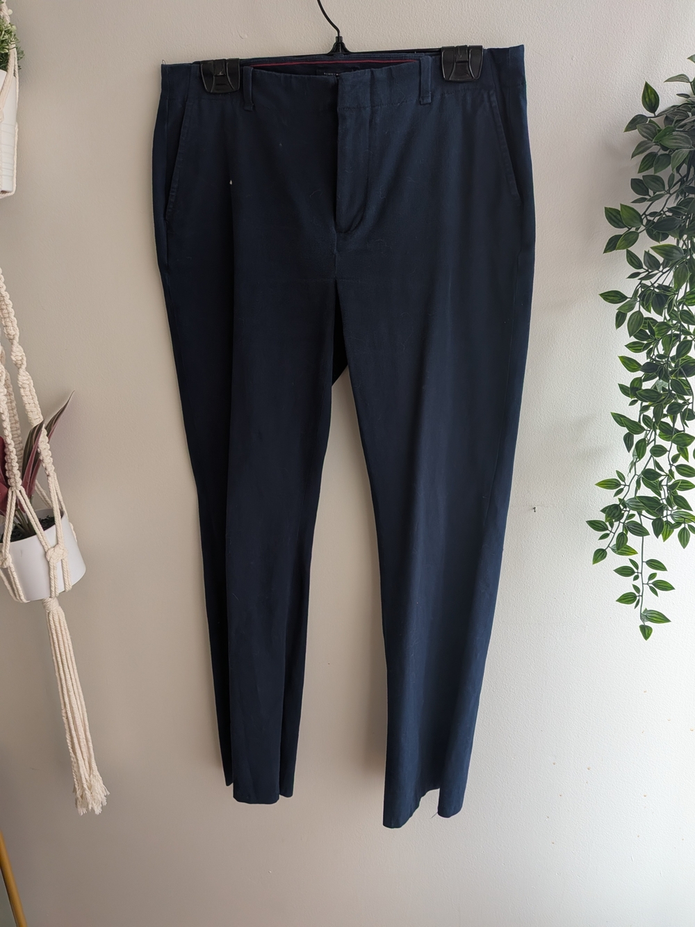 Tommy Hilfiger Navy Women's Dress Pants